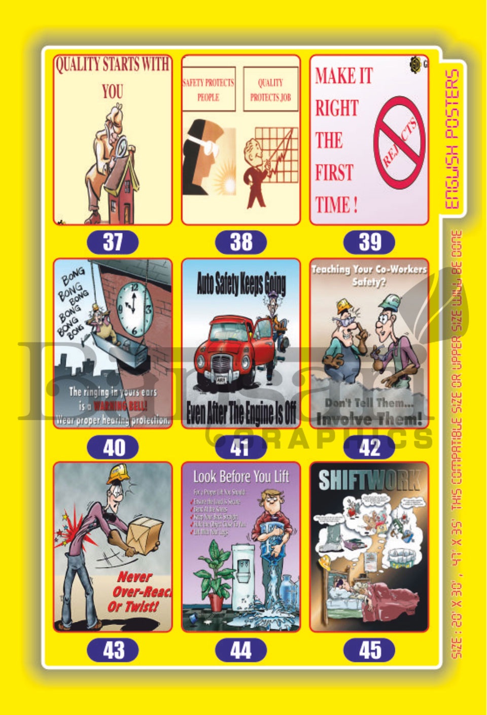 English Poster