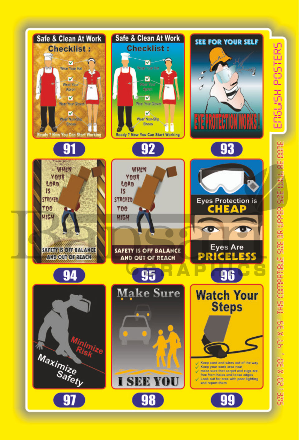 English Poster