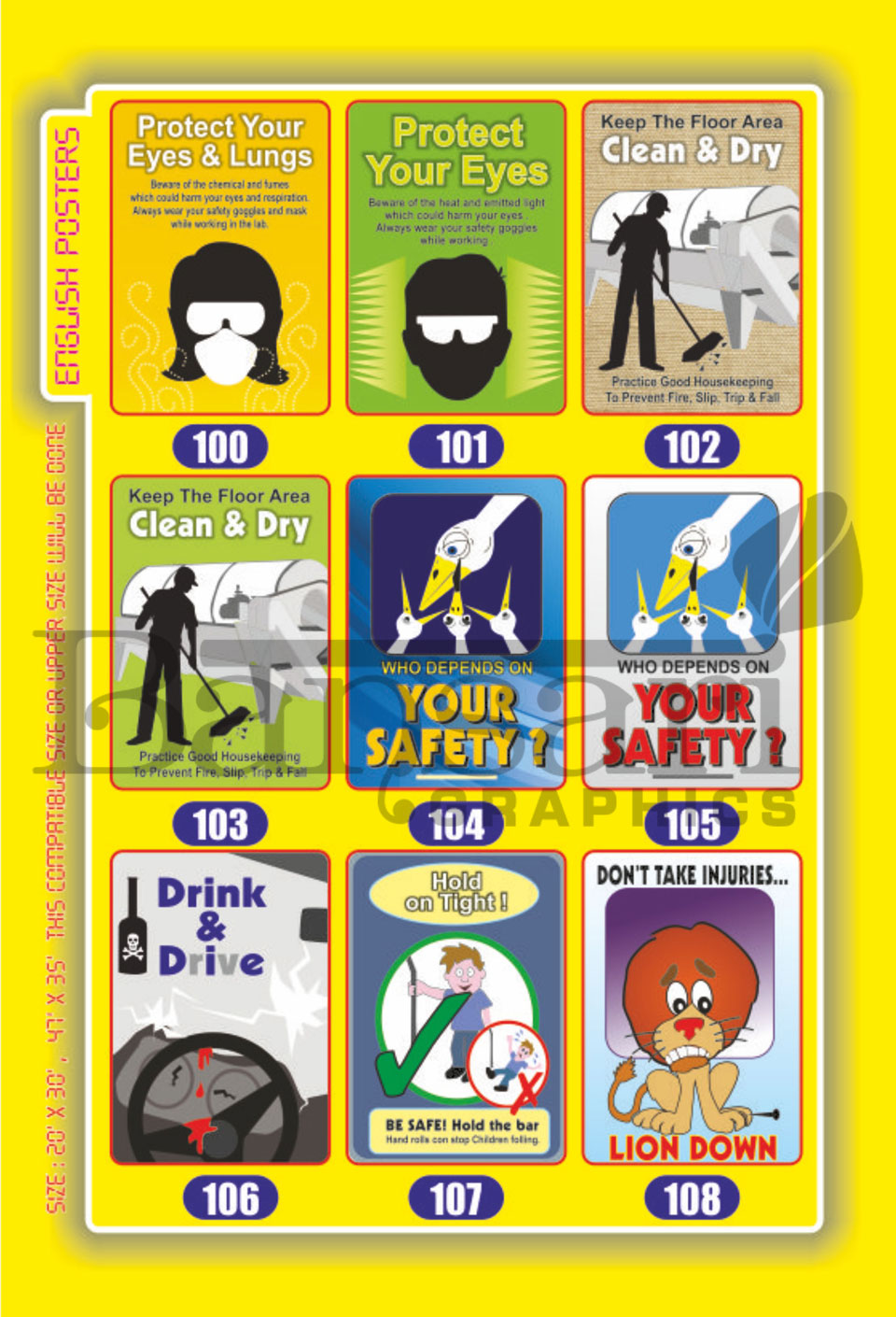 English Poster