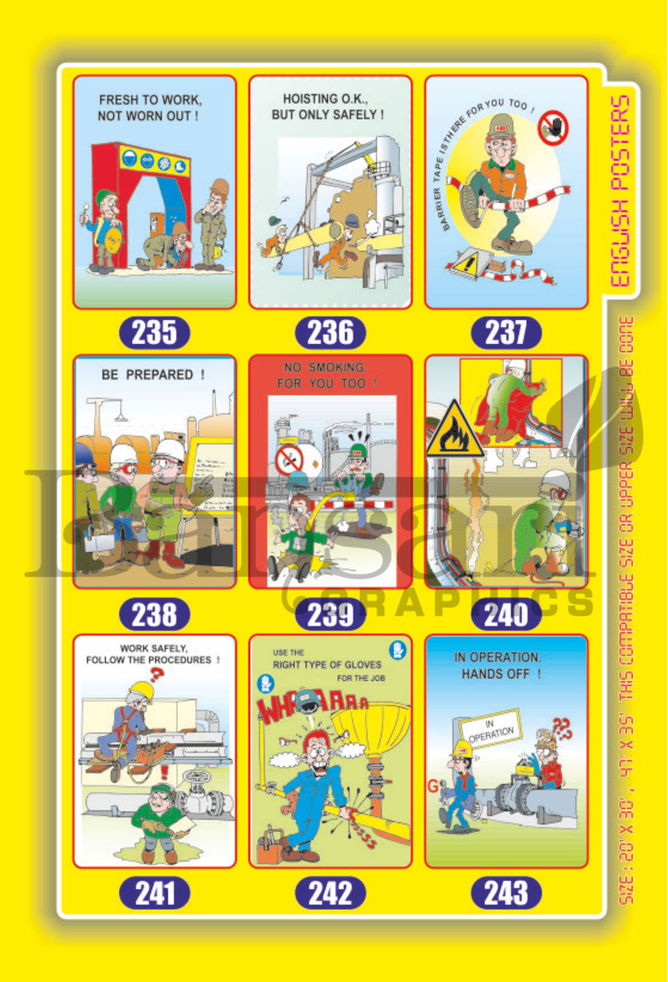 English Poster